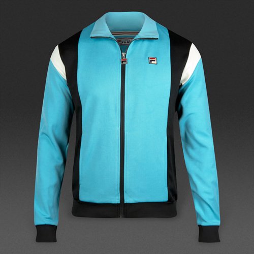 FILA Fusta Track Jacket Blue Azure / Black for Men